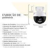 Câmera De Segurança Wi fi Smart Camera A18 4mp Icsee Cor Branco