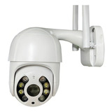 Câmera De Segurança Wi fi Smart Camera Abq a8 Micro sd 64gb Wi fi Smart Camera Ip Ptz Com Resolução 2mp Branco