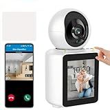 Camera De Segurança Wifi 1080P HD Tela De 2 8 Com Monitoramento De Movimento Detecção De Choro Áudio Bidirecional Alerta De Invasão Lente Grande Ângulo Visão Noturna Infravermelha Babá Eletrônica