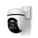 Camera De Segurança Wifi Externa TP Link Tapo C500 1080p Full HD 360 De Alcance Visão Noturna A Prova D água IP65 Áudio De Duas Vias Compatível Com Alexa 512G De Armazenamento Local