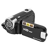 Câmera De Vídeo Com Zoom Digital 16X- Tela LCD De 2-7 Polegadas Gravador De Câmera Digital De 16MP Câmera De Vlogging De 32 GB- Filmadora Handycam Para Gravação De Vídeo HD Para Ad