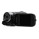 Câmera De Vídeo Filmadora 4K 48MP Gravador 270 Rotação Tela De 2 7 Polegadas Filmadoras Digitais Com Zoom 16X Preto