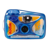 Câmera Descartável Kodak Sport Azul amarela