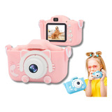 Câmera Digital Máquina Fotográfica Infantil Vídeos Hd Jogos