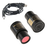Câmera Digital P Microscópio 2mp Usb Com Conexão E Software