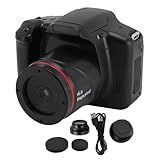 Câmera Digital Para Fotografia Câmera De Viagem Com Zoom Digital 16X Com Tela Giratória De 180 Câmera De Vlogging Anti Vibração HD 1080P Com Lupa Câmera De Viagem Portátil