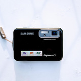 Câmera Digital Samsung Digimax I5 5mp sd Card 1gb Kingstone
