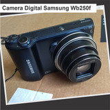 Câmera Digital Samsung Smart Series 14,2 Mp Full Hd Wb250f