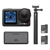 Câmera Dji Osmo Action 5 Pro Adventure Combo Dji213 Cor Preto