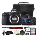 Câmera Dslr Canon Eos 6d somente Corpo Com Bolsa De 64 Gb 