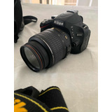 Câmera Dslr Nikon 5100 Lente 18 55 Mochila Tripé