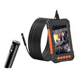 Câmera Endoscópio Com Tela 2m 8mm Lente Dupla 