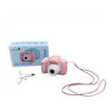 Câmera Filmadora Digital Mini Infantil Rosa