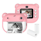 Camera Foto Imprime Na Hora Brinquedo Filma Hd Com Jogos