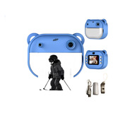 Camera Foto Imprime Na Hora Brinquedo Filma Hd Com Jogos