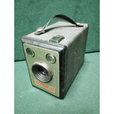 Câmera Fotográfica Antiga Arrow Box Original Rara De Coleção