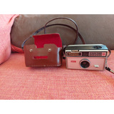 Câmera Fotográfica Antiga Kodak Masetti Instamatic Id4 Leia
