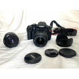 Câmera Fotográfica Canon T5 Kit 18 55mm Lente 50mm 1 8
