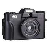 Camera Fotografica E Filmadora 4k Hd Webcam Wifi Zoom Selfie