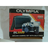 Câmera Fotográfica Olympia Dl2000 Completa Na Caixa