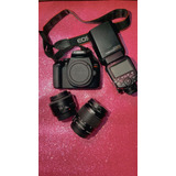 Câmera Fotográfica Profissional Canon Eos T7