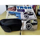 Câmera Fotográfica Tron Bv Metal Funcionando Com Caixa Capa