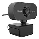 Câmera Full Hd 1080p Webcam Com Microfone 360  Computador Pc