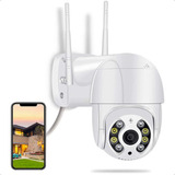 Câmera Full Hd Externa Prova D água Wifi Visao Noturna 360
