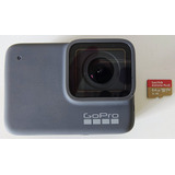 Câmera Gopro Hero7 Silver 4k Com Acessórios Originais E Case