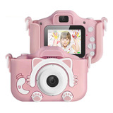 Câmera Infantil Digital C capa Selfie Cartão De Memória 32