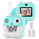 Câmera Infantil Instantânea Filmadora Full Hd Divertida Jogo