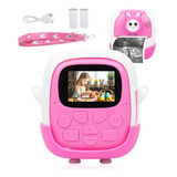 Câmera Infantil Instantânea Filmadora Full Hd Virar Câmera
