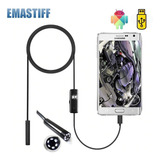 Camera Inspecao Sonda Endoscopica 6 Led Pc Android Cabo 5m