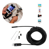 Camera Inspeção Sonda Endoscópica Android Led Usb Celular Pc