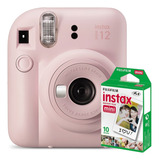 Câmera Instantânea Fujifilm Instax Instax Mini 12 10 Films Rosa