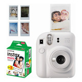 Câmera Instantânea Fujifilm Intax Kit Mini 12   20 Fotos Branca