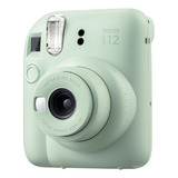 Câmera Instantânea Fujifilm Intax Kit Mini 12 20 Fotos Verde