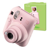 Câmera Instax Mini 12 Fujifilm Instantânea Rosa Original Nfe