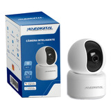 Câmera Inteligente Wifi Novadigital Cs 355a Hd 1080p Onvif Tuya Smart Life Bivolt Cor Branco