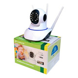 Câmera Ip 3 Antenas Segurança Vigilância Residencial Hd 360