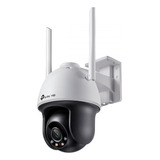 Camera Ip Cftv Poe Externa Pan tilt 4mp Colorida Vigi C540