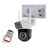 Camera Ip Giratória 1080p Externa Prova D água Noturna Zoom