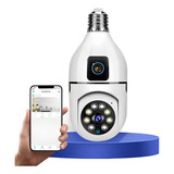 Camera Ip Inteligente 2 Cameras Frontal E Traseira Lampada