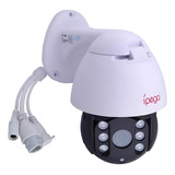 Câmera Ip Prova D água Com Ir Externa Wifi Hd Cor Branco