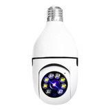 Câmera Ip Segurança Lâmpada 360 Espiã Yoosee Panorâmica Wifi