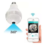 Camera Ip Seguranca Lampada Vr 360