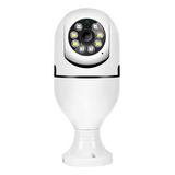 Câmera Ip Segurança Lâmpada Vr360 Panorâmica