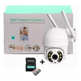 Câmera Ip Wifi Icsee Brinde Cartão De Memória Sd 64gb De