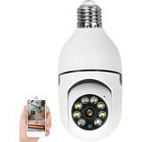 Camera Lampada Espia E Monitoramento Wifi Led