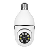 Camera Lampada Ip 360 Giratoria Wifi   Cartão De Memória 32gb